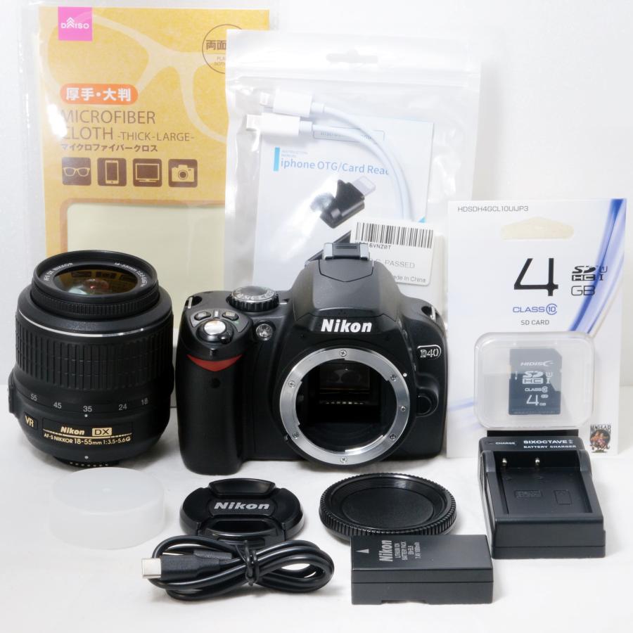 ニコンD ニコン デジタル一眼レフカメラ Nikon D40 AF-S 18-55mm VR