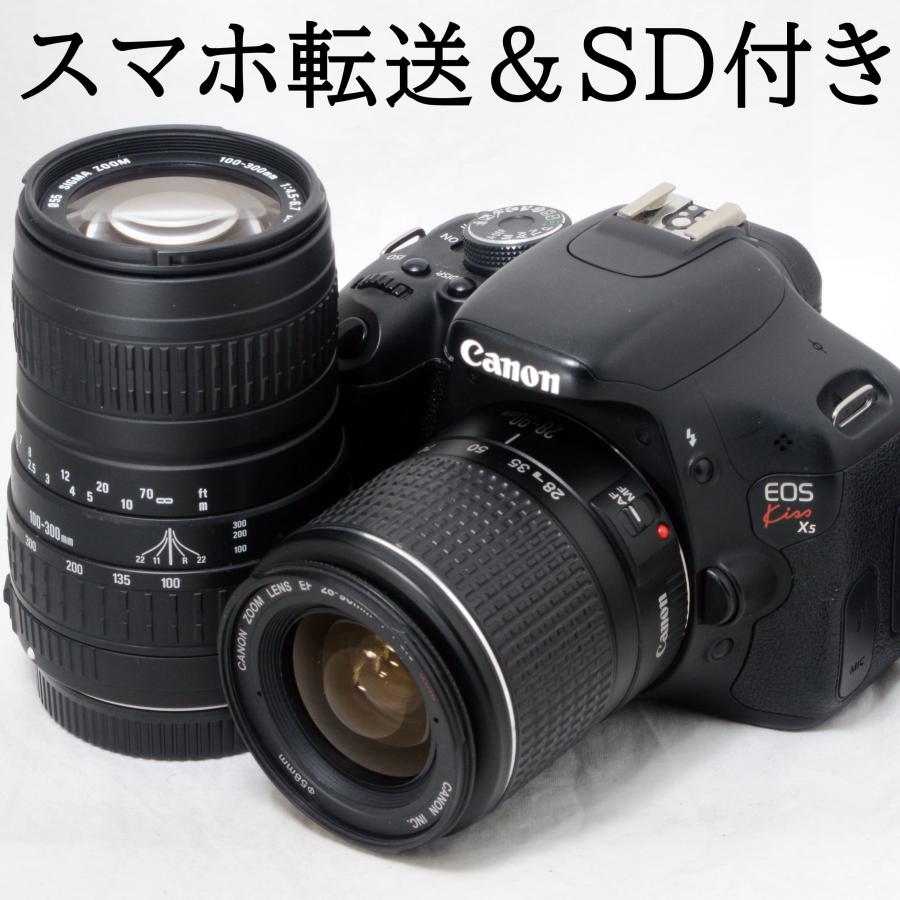 EOS Kiss キヤノン デジタル一眼レフカメラ Canon X5 28-90mm 100
