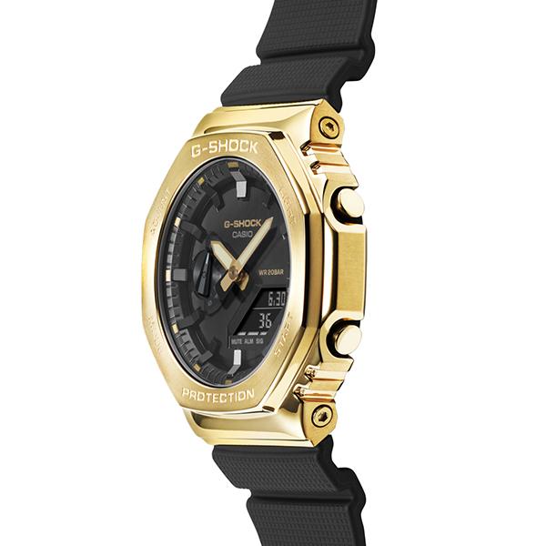 G-SHOCK メタルカバード ゴールド ブラック GM-2100G-1A9JF メンズ