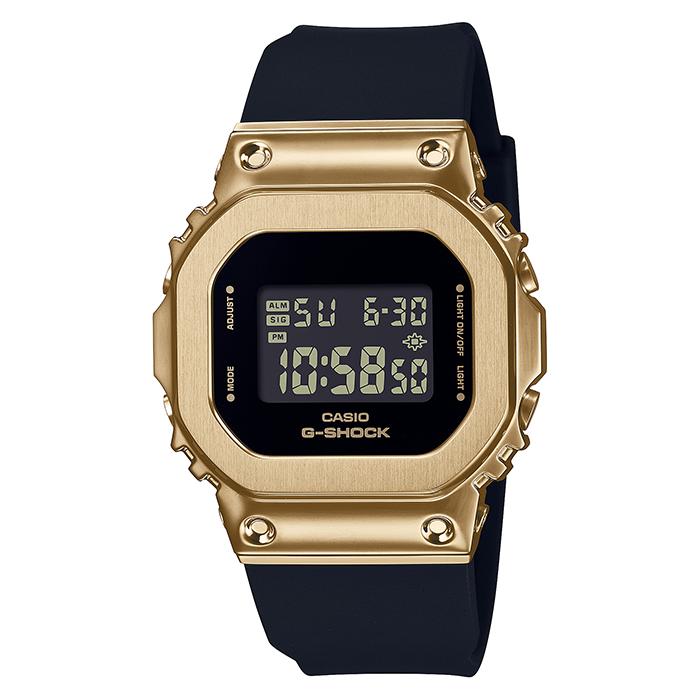 G-SHOCK メタルカバード ゴールド ブラック GM-S5600GB-1JF メンズ
