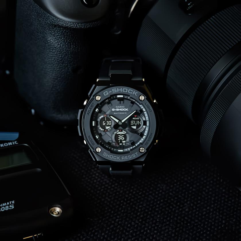 G-STEEL G-SHOCK 電波ソーラー メンズ 腕時計 アナログ デジタル