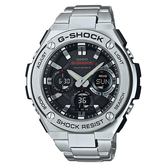 G-STEEL G-SHOCK 電波ソーラー メンズ 腕時計 アナログ デジタル
