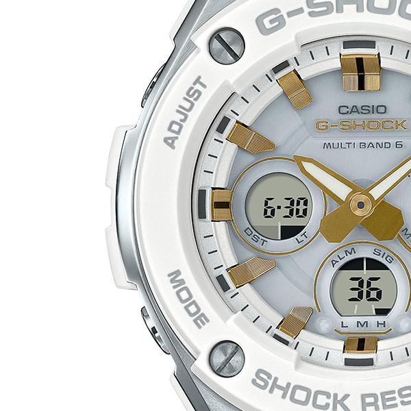 G-STEEL G-SHOCK ミドルサイズ 電波ソーラー メンズ 腕時計 アナログ