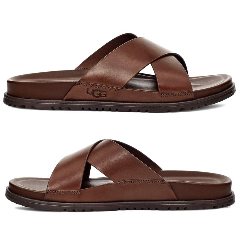 UGG（アグ） サンダル メンズ 夏 ブランド レザー コンフォート