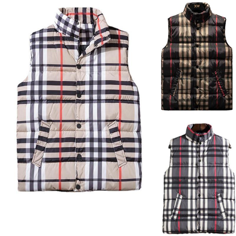 チェック柄 ダウンベスト Plaid Down Vest 中綿 ベスト Size L〜3XL
