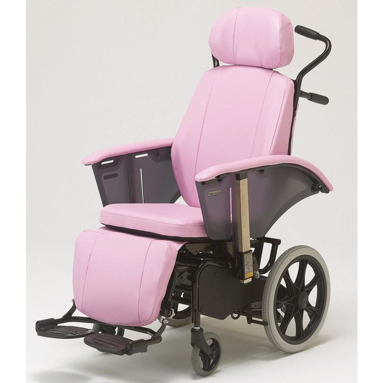 RJ-370 リクライニング介助用車椅子(車いす) いうら製車椅子 セラピー