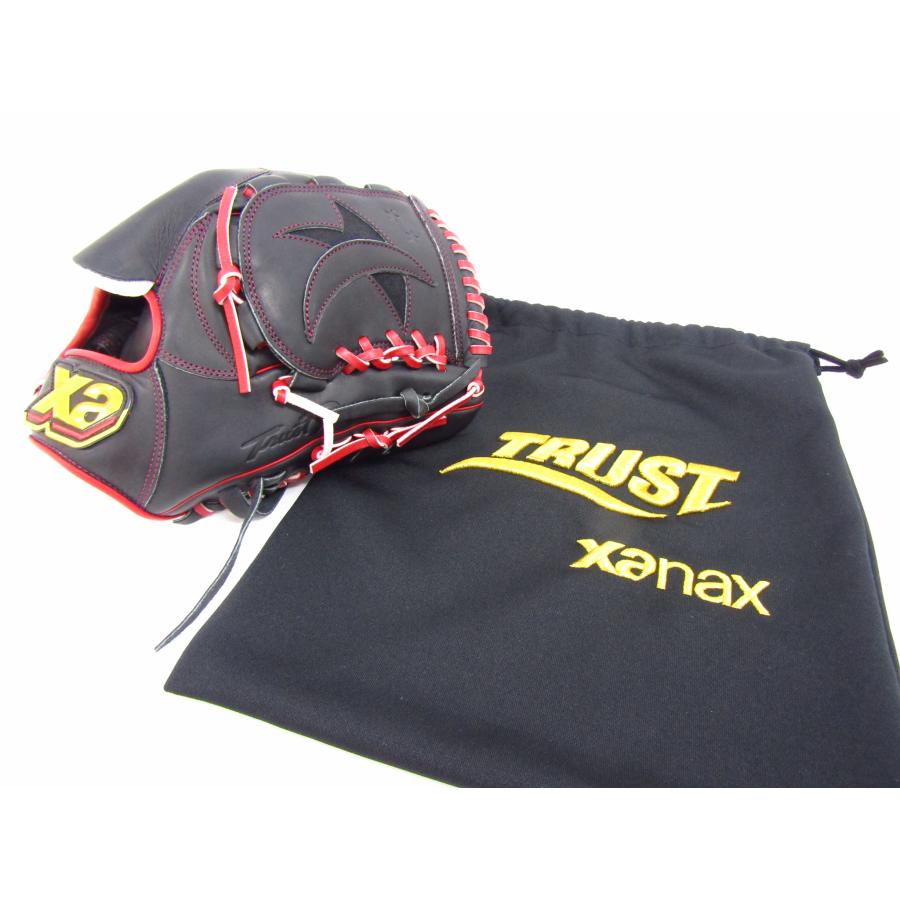 未使用 Xanax 軟式 投手用 グラブ 阪神タイガース 湯浅京己選手モデル