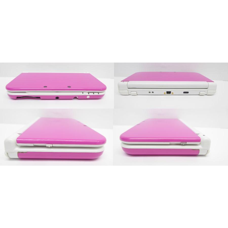 new Nintendo ニンテンドー3DSLL ピンク×ホワイト ※タッチペン欠品