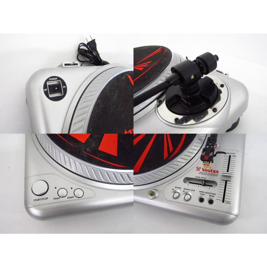 vestax pdx-2000 ターンテーブル 2台 Vestax PDX-2MKII ターンテーブル