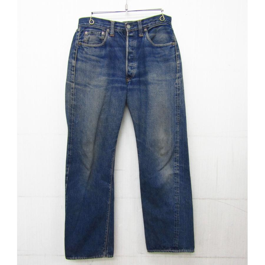 Levi's（リーバイス） 50S 501XX BIG E 両面均等V 革パッチ オフセット