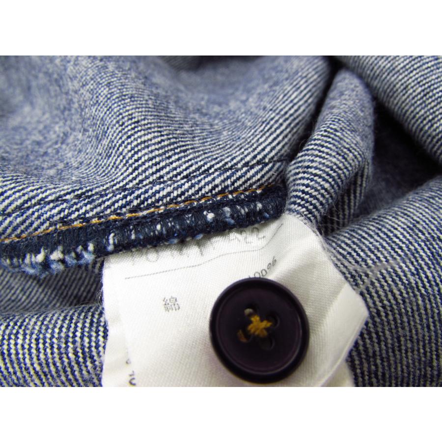 PINK HOUSE（ピンクハウス） デニムワンピース ワッペン ∩FL1136