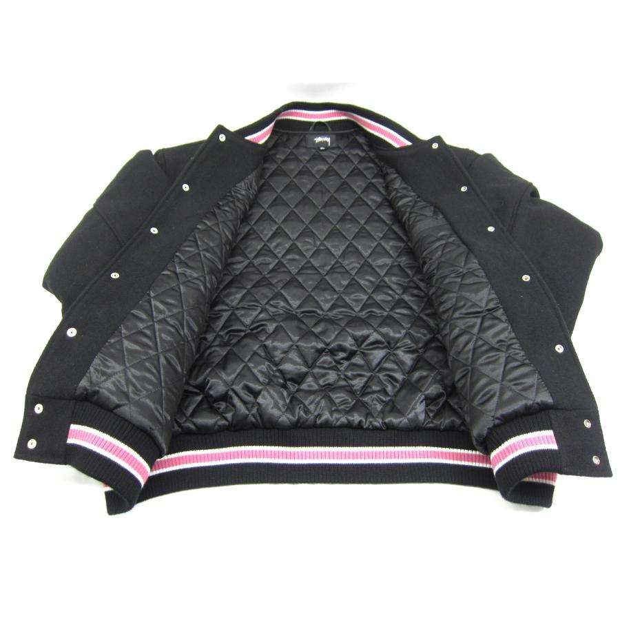 STUSSY（ステューシー） stussy s talk melton varsity jacket SIZE:XL