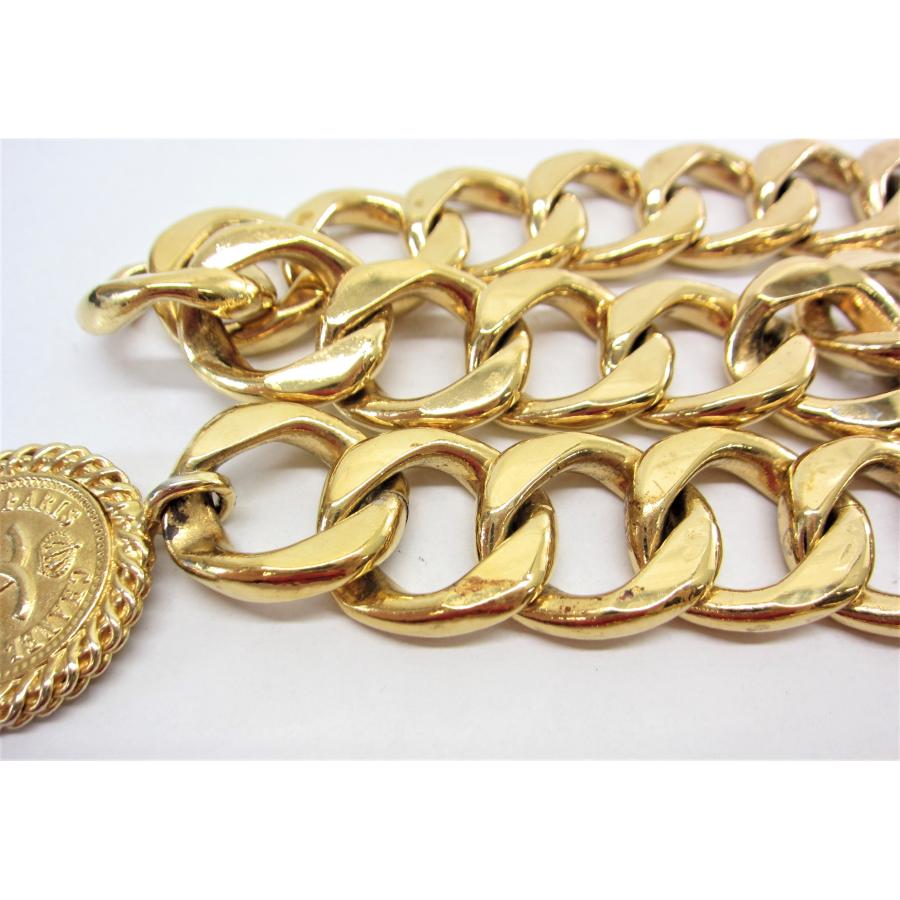 J12 CHANEL シャネル チェーンベルト ヴィンテージ コイン 極太