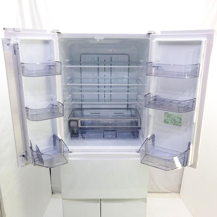 TOSHIBA（東芝） 中古・設置込み 462L 2021年製 6ドア冷凍冷蔵庫
