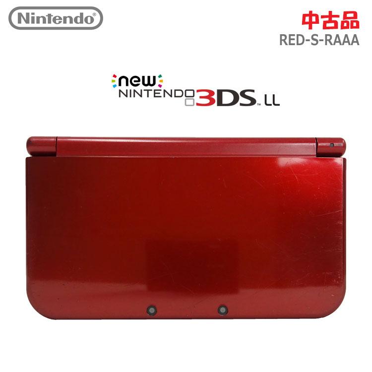 ニンテンドー3DS 中古 任天堂 newニンテンドー3DS LL メタリックレッド