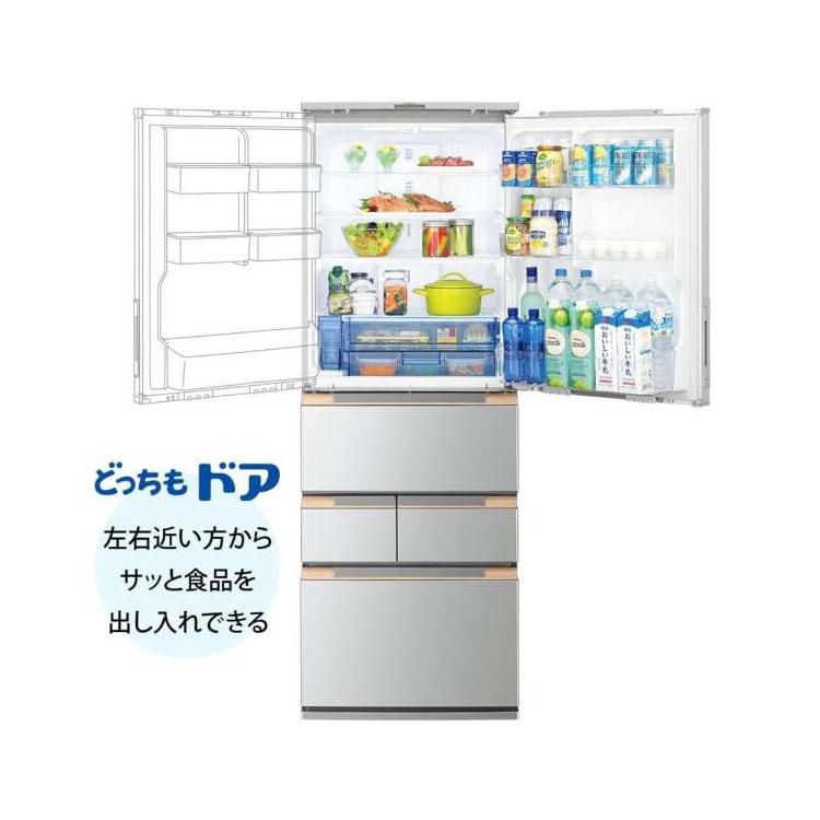 SHARP（シャープ） 中古・設置込み SHARP 457L 2021年製 5ドア冷凍