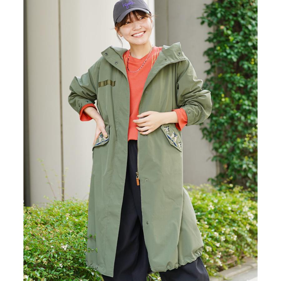 チチカカ（TITICACA） 3wayビッグモッズコート ／ ミリタリーコート