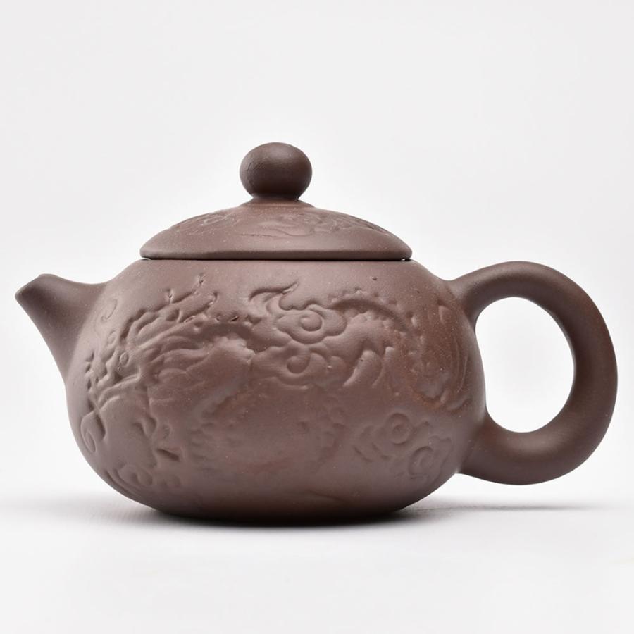 中国茶器・西施龍壺 130ml 紫砂風 広東潮州 茶壺 急須 : 天香茶行