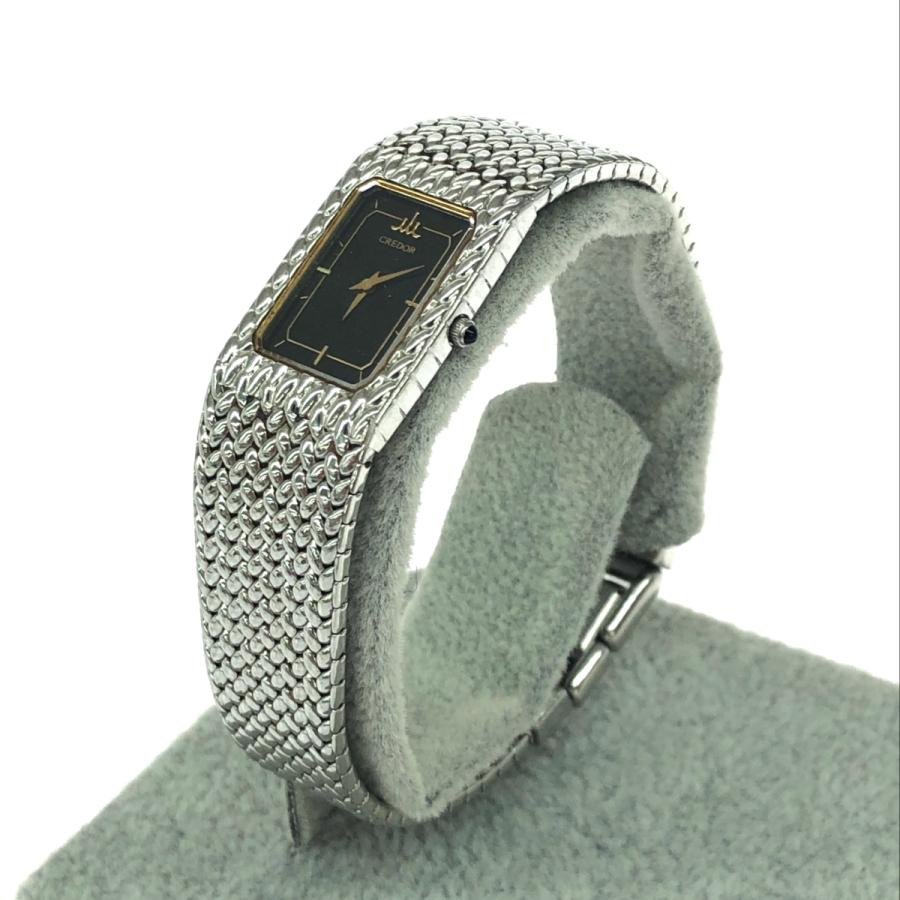 SEIKO CREDOR セイコークレドール クォーツ腕時計 2F70-5340 シルバー
