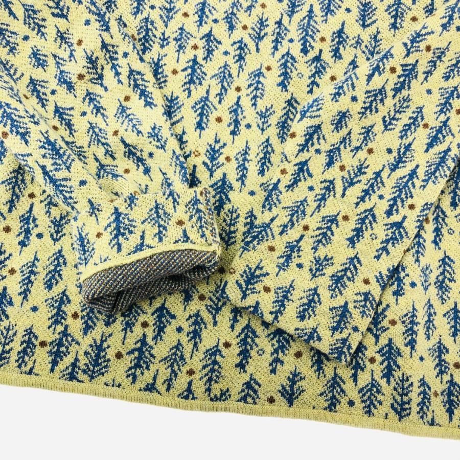 pal'las palace パラスパレス 総柄ニット サイズ:0 ネイビー/グリーン