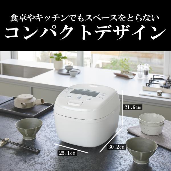 炊きたて 炊飯器 1升炊き 圧力IH タイガー 大容量 ホワイト 日本製 JRI