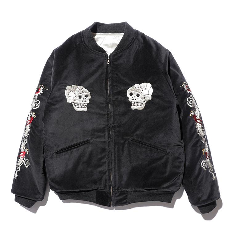 JELADO（ジェラード） JP13409 Skull Snake Souvenir Jacket スカル