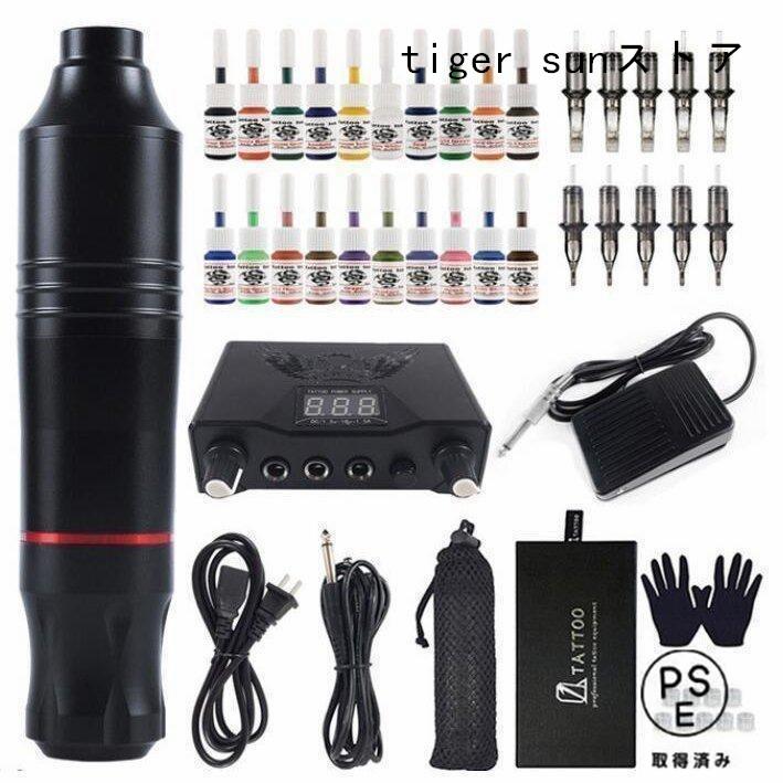 ペン型タトゥーマシンタトゥーセットプロのカートリッジタトゥーマシン