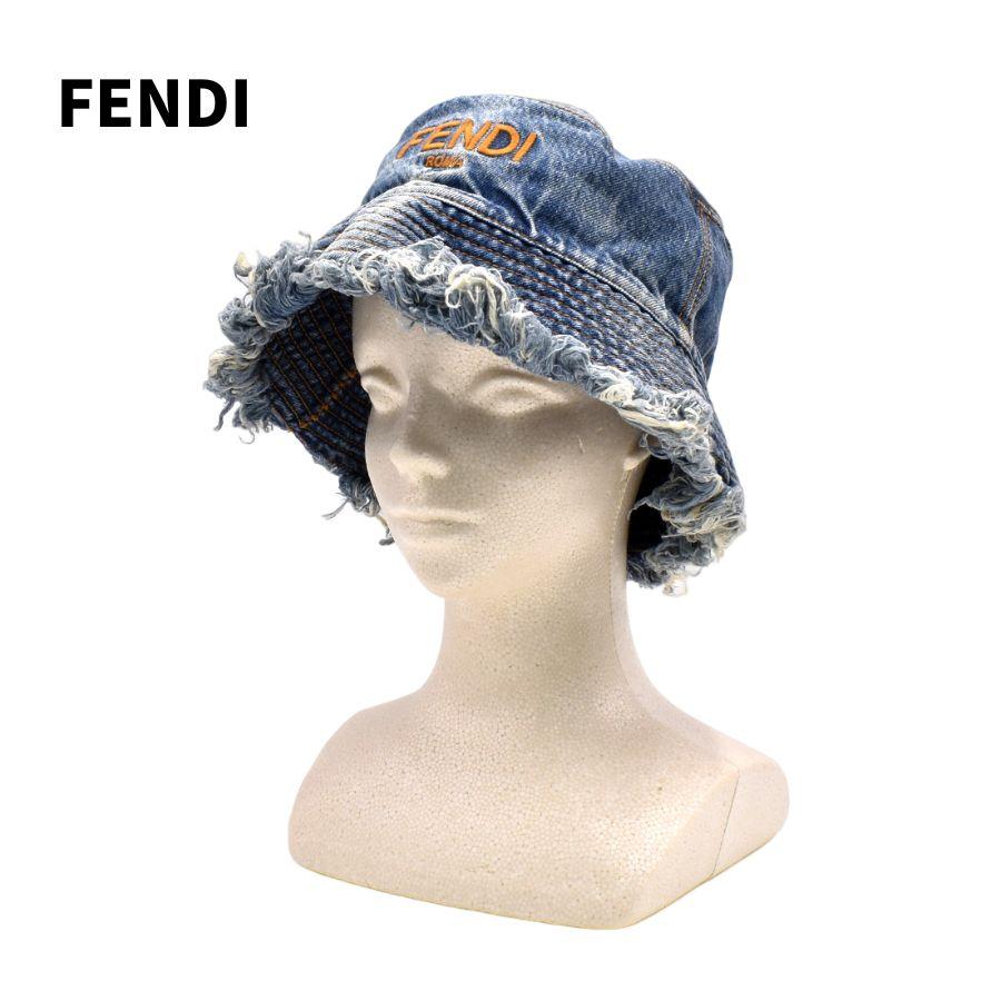 FENDI（フェンディ） FXQ963 AN9J FORU7 帽子 ハット バケットハット
