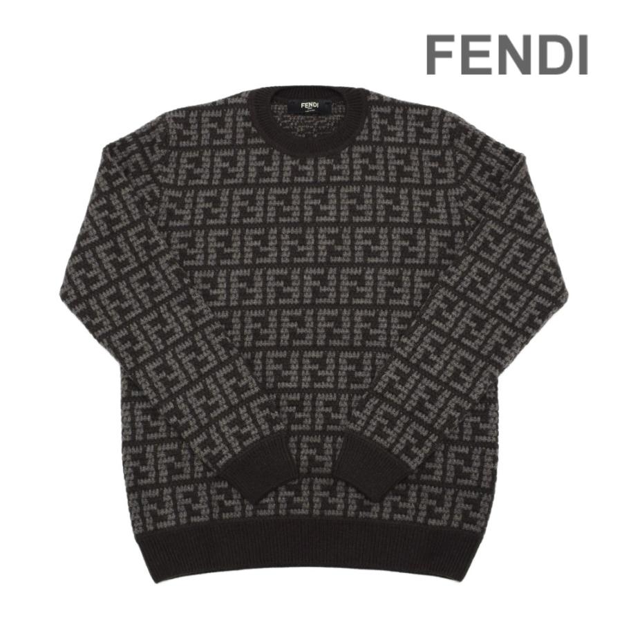 FENDI（フェンディ） カシミヤ セーター FZX091-APPA-F1MH0 ブラウン系