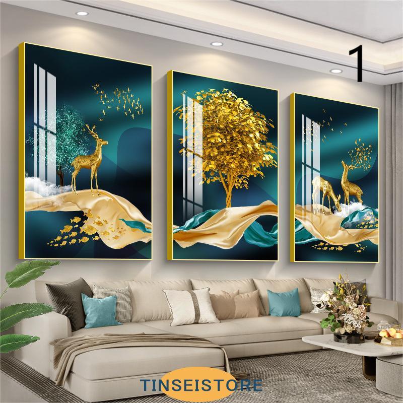 油絵 菅家令子 絵 絵画インテリア額付(青緑＋金色の枠) F4-072012女性