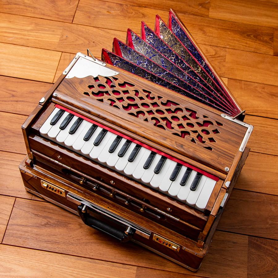 送料無料 ハルモニウム Harmonium ピアノ インド 楽器 (Kartar Music