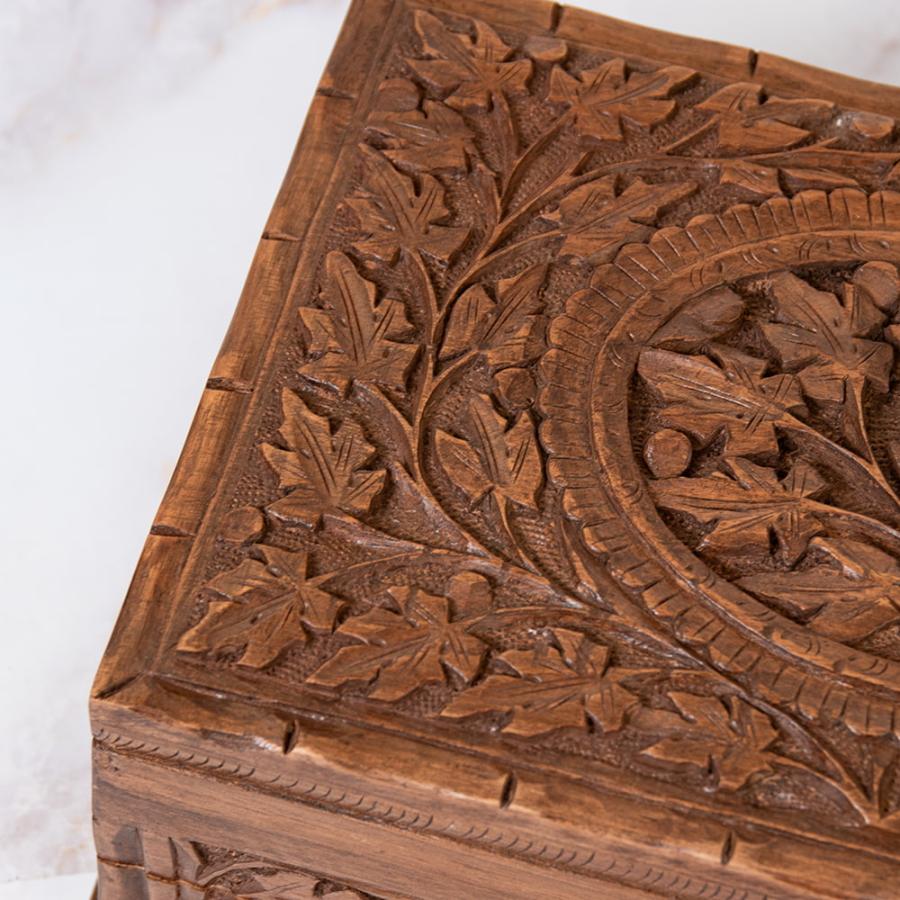 送料無料 宝石箱 インテリア インド アジアン (1点もの)カシミールの