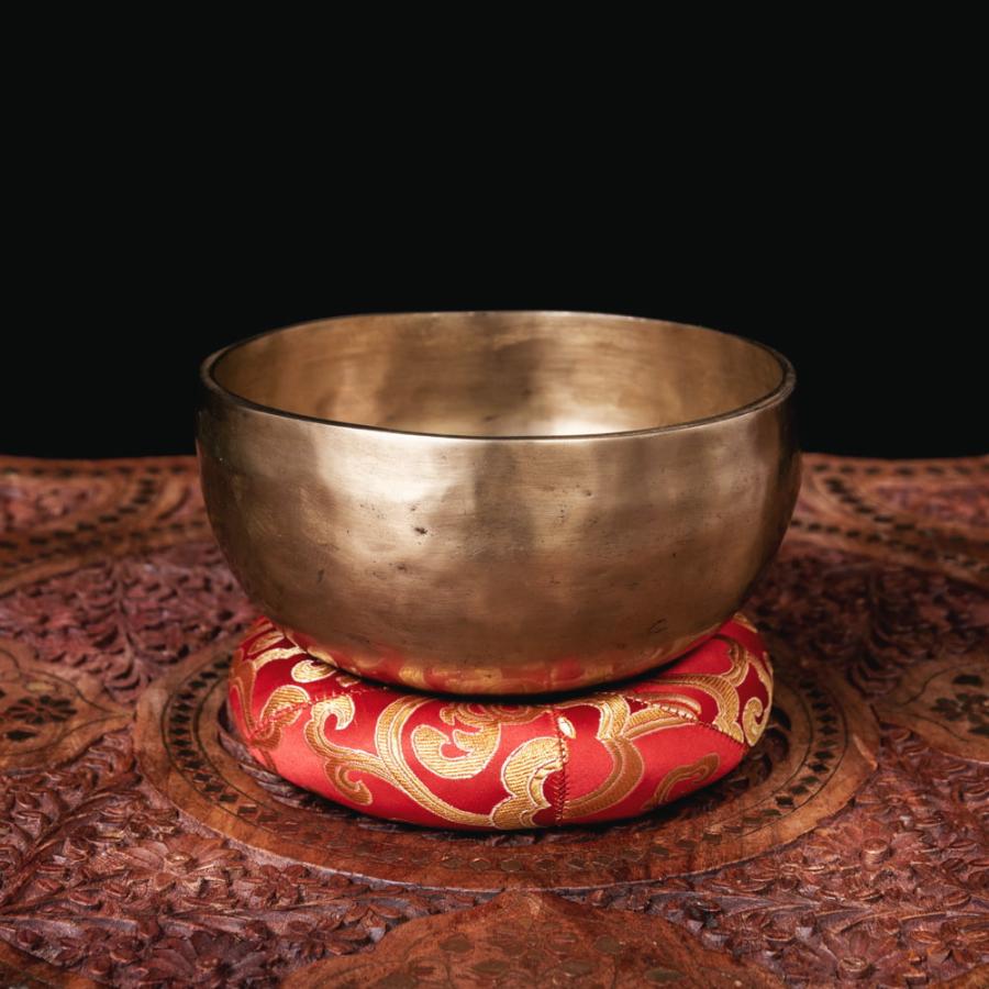 送料無料 アンティーク シンギングボウル アンティック : インド