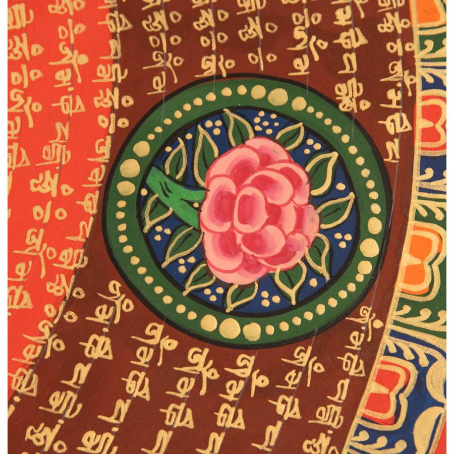 送料無料 タンカ 仏画 マンダラ チベット 〔一点物〕タンカ カーラ