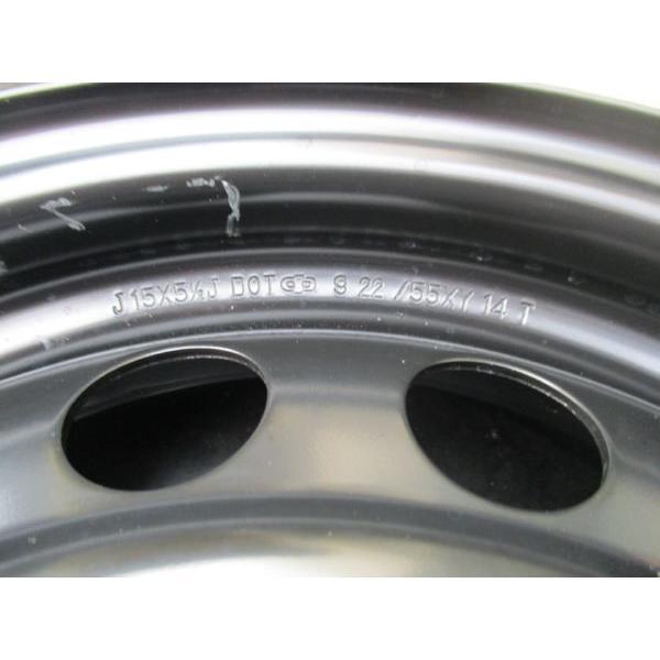 トヨタ シエンタ 15インチ 純正スチールホイール 4本 新車外し 送料込