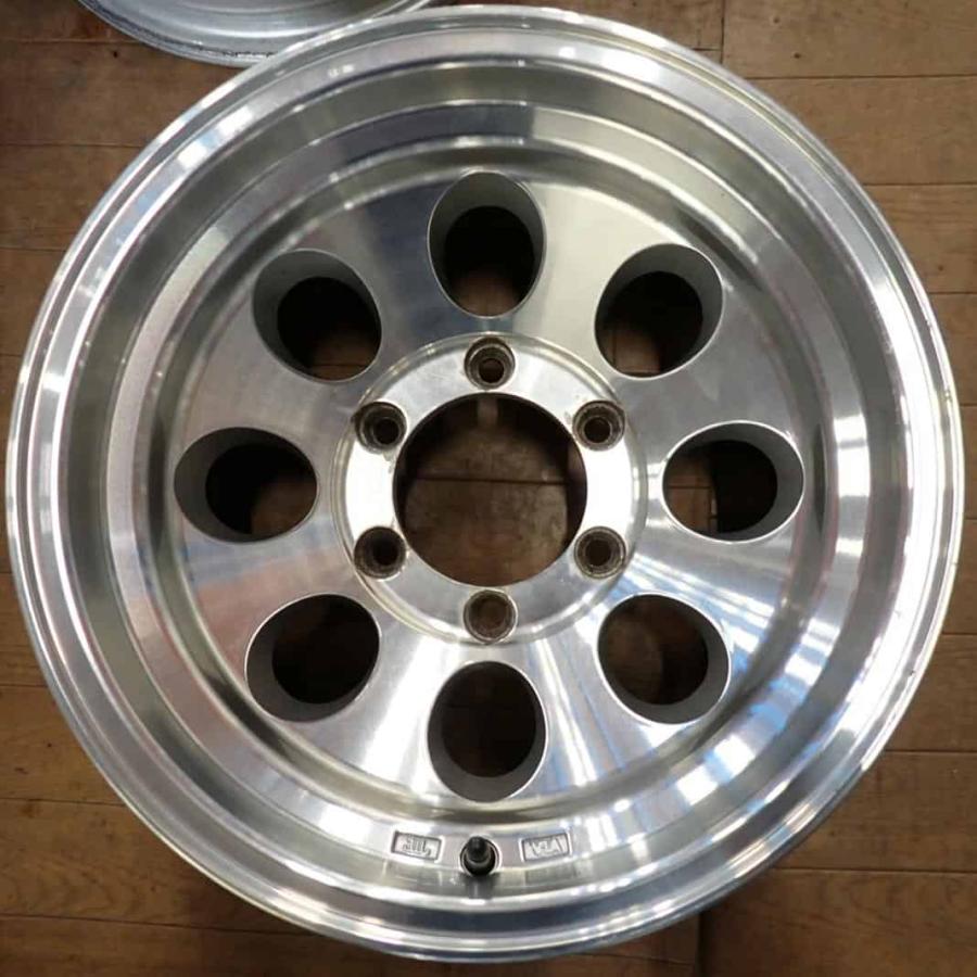 4本SET 会社宛 送料無料 15×8J ミッキートンプソン 風 アルミ ホイール