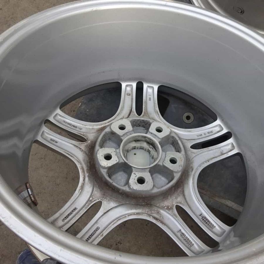 4本SET 会社宛 送料無料 18×8J PORSCHE ポルシェ カイエン 純正 アルミ