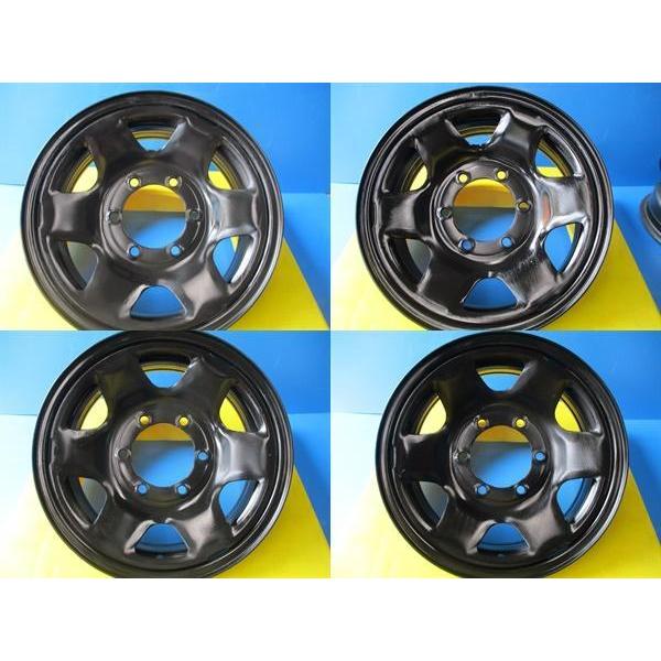 中古 トヨタ ハイエース純正 スチールホイール 15インチ6J＋35