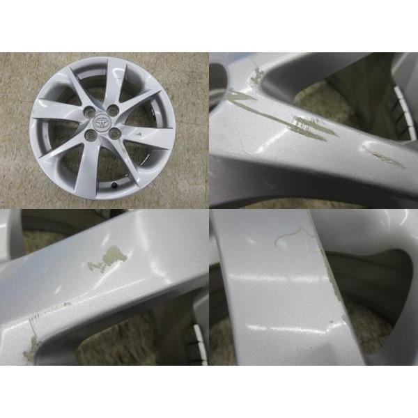 トヨタ 10系 アクア 純正 16x6J+51 4H-100 中古4本セット 90〜130系