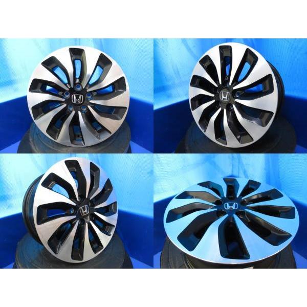 4本 WR-V ヴェゼル ホンダ 純正 17インチ 5穴 PCD114.3 黒 アルミ