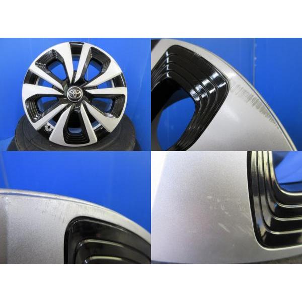 4本 トヨタ 50 プリウスPHV純正 黒 15インチ6.5J+40 5H 5穴 PCD 100