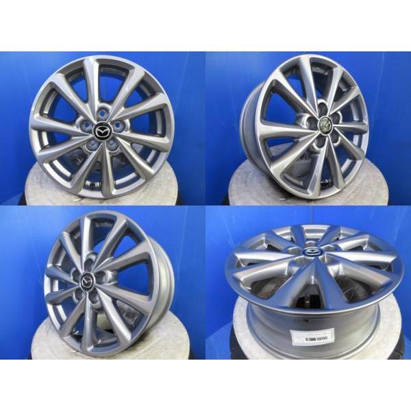 4本 美品 マツダ KF系 CX-5純正 17インチ7J +45 5H 5穴 PCD 114.3