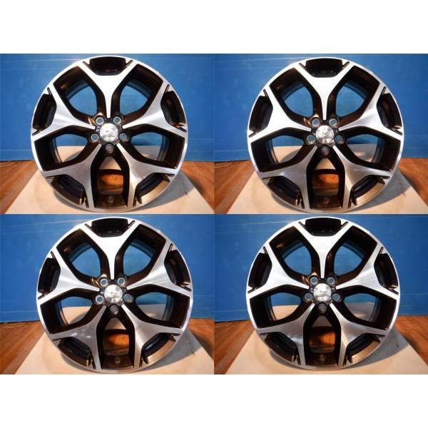 中古 ホイール 4本 良品 スバル フォレスター純正 18インチ 7.0J+48 5H