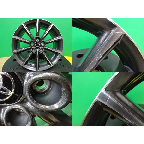 ZN6 86 純正 16インチ 6.5J +48 5H100 中古 アルミ ホイール 4本