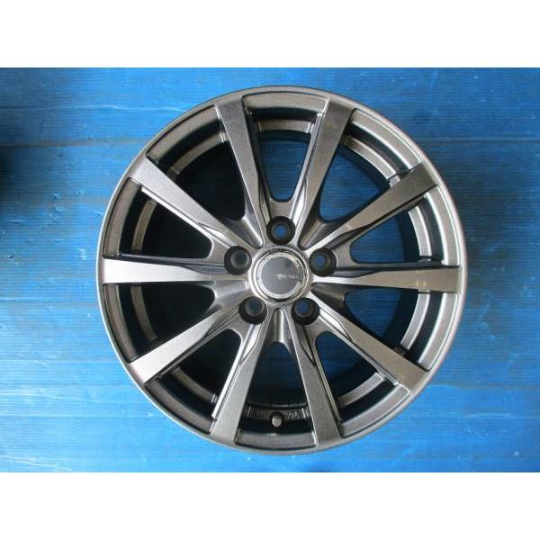 ☆いわき☆ 15インチ 中古ホイール4本 GRASS (グラス) 15X6J+43 5H100