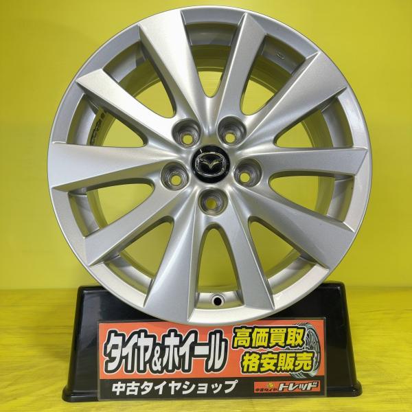 CX-8 MPV 中古 マツダ CX-5 純正 アルミホイール 17インチ 7J +50 5H