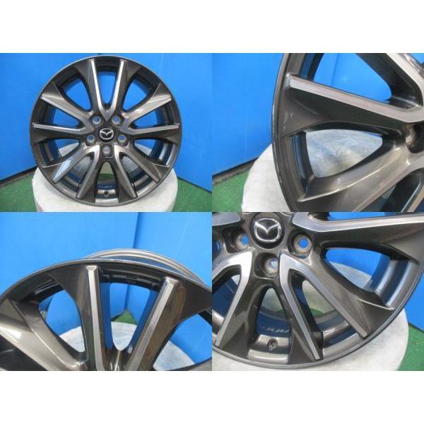4本 中古 マツダ CX-3 純正 18インチ 7J +50 5H 114.3 アルミホイール