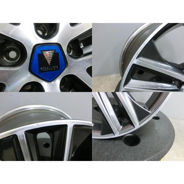 プリウスα モデリスタ WING-DANCER 5 18インチ 中古 ホイール 215