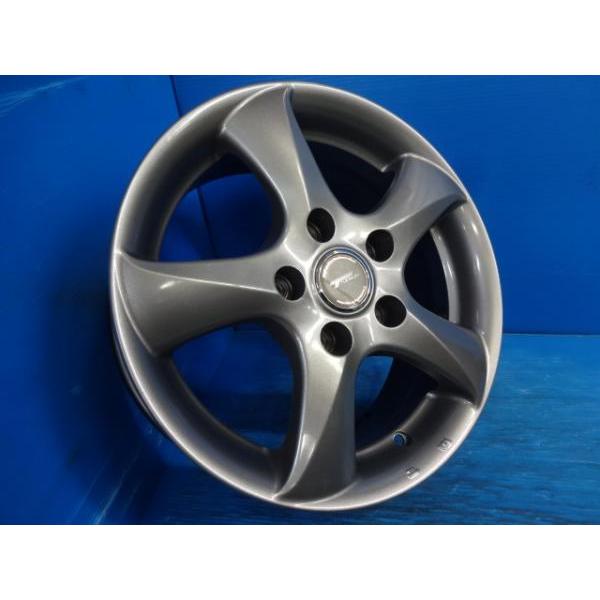 送料無料 中古アルミホイール 4本 ブリヂストン TOPRUN トップラン 15