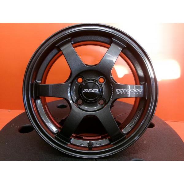 美品 中古ホイール 4本 RAYS TE37 SONIC 15インチ 6.0J +42 4H-100